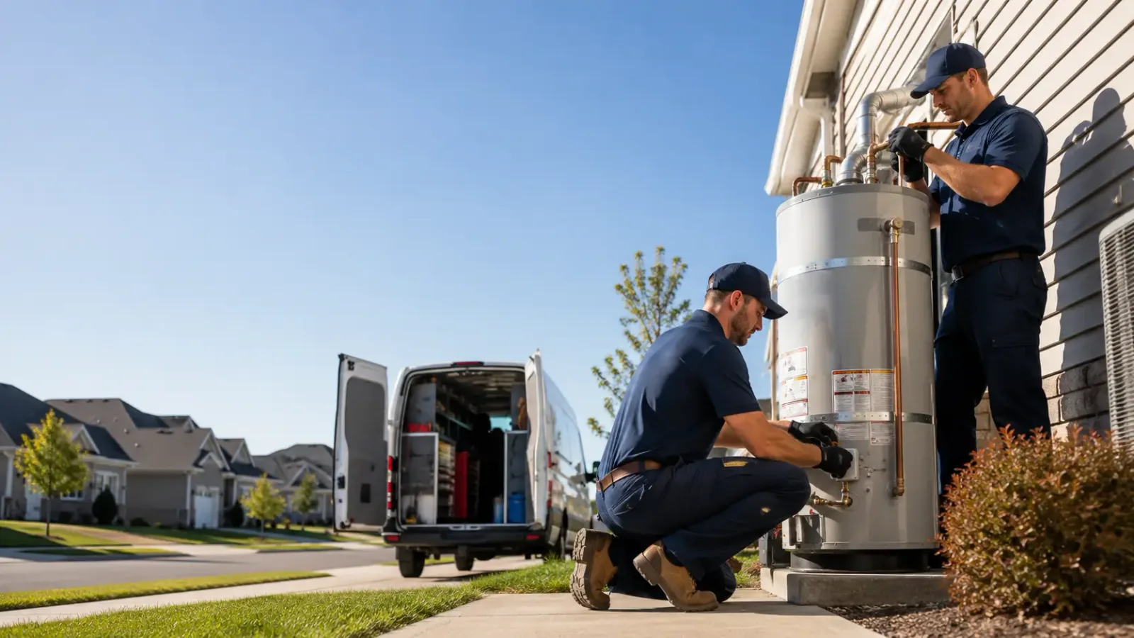 Water Heater Installation in Riverdale, MI